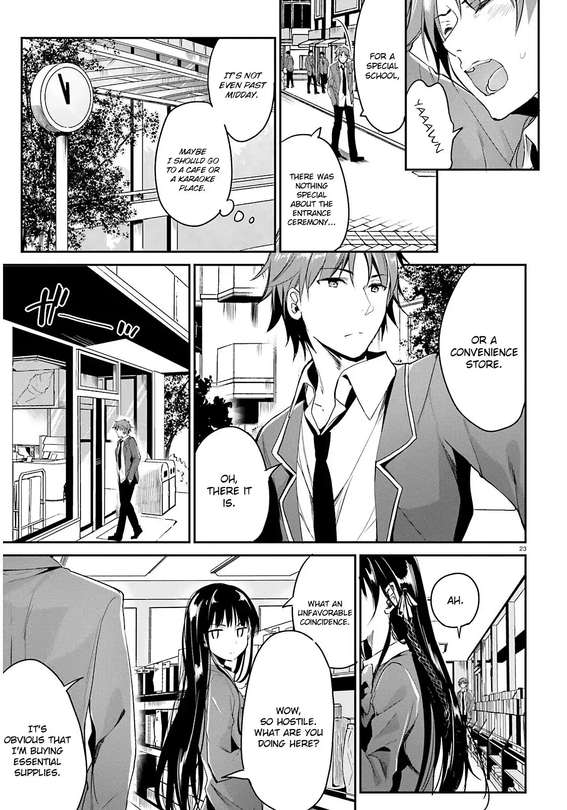 Youkoso Jitsuryoku Shijou Shugi no Kyoushitsu e Chapter 1 24